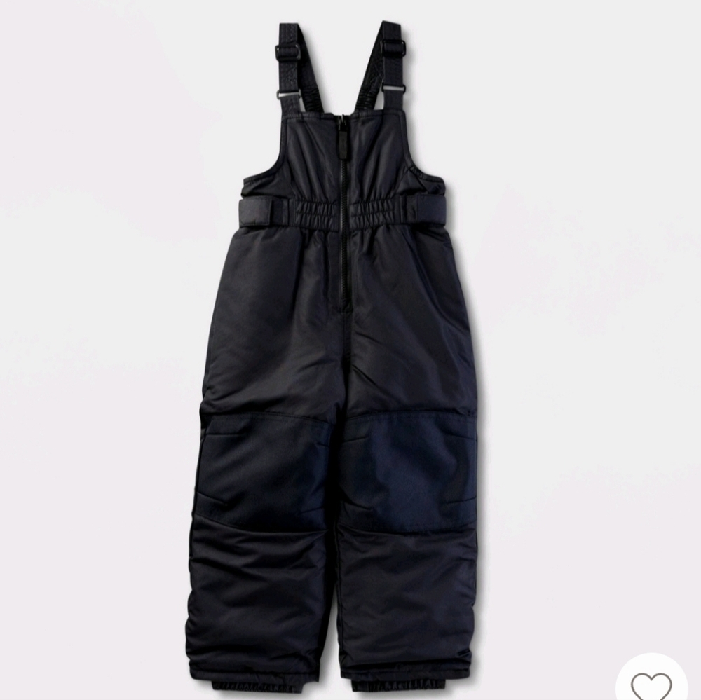 Cat & Jack Winter Snow Bib Black Unisex